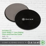 Gaiam Core Sliding Discs for Home Workouts