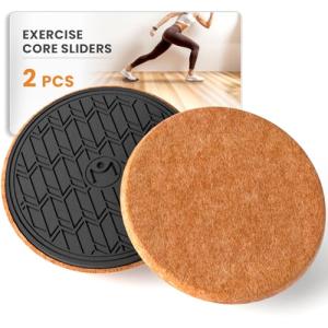 MUYOS Exercise Sliders for Core Workouts (2 Pack)