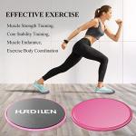 Hurdilen Dual-Sided Core Sliders for Ab Workouts