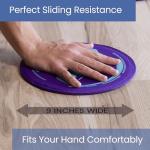 Purple Gliding Discs for Full Body Workouts