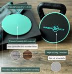 InnerFit Core Sliders for Effective Workouts - Set of 2
