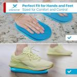 Double-Sided Exercise Sliders for All Floors