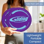Purple Gliding Discs for Full Body Workouts