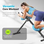 Adjustable Ab Machine for Home Workouts