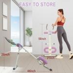 Adjustable Home Ab Trainer with LCD Monitor