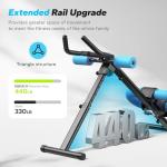 Adjustable Ab Machine for Home Workouts