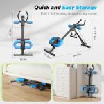 Adjustable Ab Machine for Home Workouts