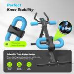 Adjustable Ab Machine for Home Workouts