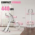 Adjustable Foldable Ab Trainer - Home Workout Equipment