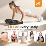Adjustable Ab Trainer with Resistance Levels