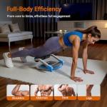 Adjustable Ab Crunch Machine for Home Workouts