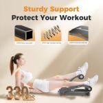 Adjustable Ab Trainer with Resistance Levels