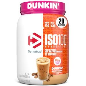 Dymatize Dunkin' Cappuccino Protein Powder - 25g Protein