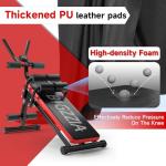 Bigzzia Adjustable Ab Bench – Full Body Workout