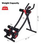 ZELUS Digital Ab Crunch Machine for Home Workouts