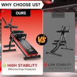 Bigzzia Adjustable Ab Bench – Full Body Workout