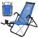 Leikefitness Foldable Ab Exercise Chair for Core Strength