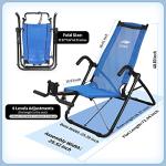 Leikefitness Foldable Ab Exercise Chair for Core Strength