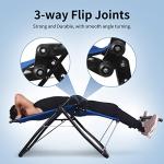Leikefitness Foldable Ab Exercise Chair for Core Strength