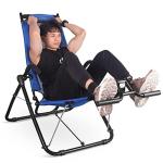 Leikefitness Foldable Ab Exercise Chair for Core Strength