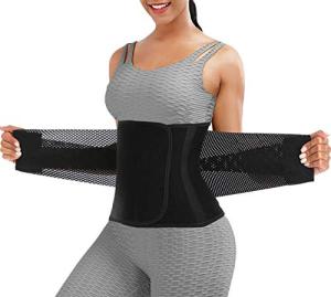 ChongErfei Women's Waist Trainer Belt - Black