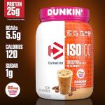 Dymatize Dunkin' Cappuccino Protein Powder - 25g Protein