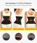Junlan Sweat Waist Trainer for Women - Blue