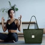 Yoga Mat Bag with Side Pocket for Women