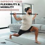 Bamboo Yoga Stick for Stretching and Mobility