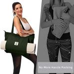 Yoga Mat Bag with Side Pocket for Women