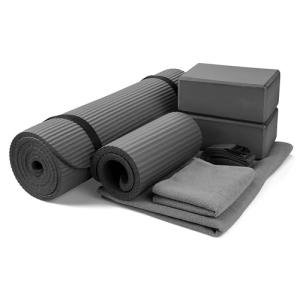 BalanceFrom 7-Piece Yoga Set with Extra Thick Mat