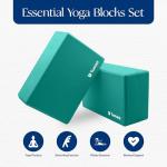 Tumaz Non-Slip Yoga Blocks Set with E-Book