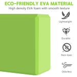 Premium Foam Yoga Blocks for Stretching and Toning