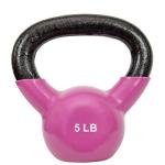 Sunny Health & Fitness 5-Pound Vinyl Kettlebell