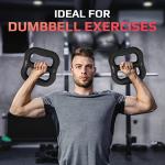 Yes4All 3-in-1 Neoprene Multifunctional Dumbbell