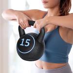 3-Piece Kettlebell Set for Home Gym Training