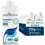 KATE FARMS Organic High Calorie Nutrition Shake 12 Pack