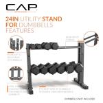 CAP Barbell 24" Utility Rack for Weights