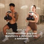 Jayflex Hyperbell Adjustable Kettlebell Grip for Dumbbells