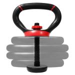 Adjustable Kettlebell Handle for 1-Inch Plates