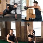 Power Guidance Spherebell Dumbbells and Kettlebell Set