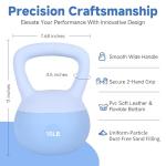 Leikefitness 10 LB Soft Kettlebell for Home Workouts