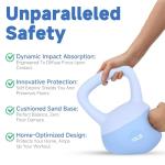 Leikefitness 10 LB Soft Kettlebell for Home Workouts