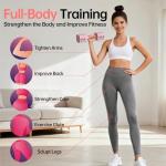 Adjustable 4-in-1 Kettlebell Set for Women