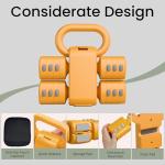 Adjustable Dumbbell & Kettlebell Set for Home Workouts