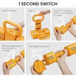 Adjustable Dumbbell & Kettlebell Set for Home Workouts