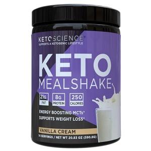 Vanilla Keto Meal Shake with Protein and MCTs