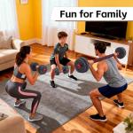 OLIXIS 4-in-1 Adjustable Dumbbell Set for Home Gym