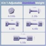 Adjustable Dumbbell and Kettlebell Set for Women