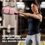 Adjustable 4-in-1 Dumbbell Set for Women